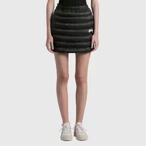 Nike x Stussy Thermore Ecodown Insulated Mini Skirt Womens Black Size Small
